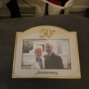 50th anniversary photo frame